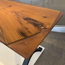 Load image into Gallery viewer, Russian Olive Live Edge and Antique Bronze Resin Cast Table - Visions of Appalachia