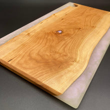 Load image into Gallery viewer, Highly Figured Cherry and Resin Charcuterie Board - Visions of Appalachia 
