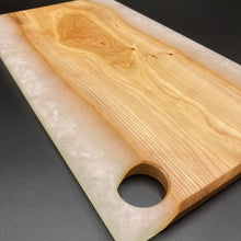 Load image into Gallery viewer, Highly Figured Cherry and Resin Charcuterie Board - Visions of Appalachia 
