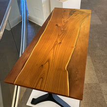 Load image into Gallery viewer, Russian Olive Live Edge and Antique Bronze Resin Cast Table - Visions of Appalachia 
