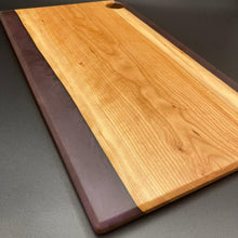 Load image into Gallery viewer, Highly Figured Cherry and Resin Charcuterie Board - Visions of Appalachia 
