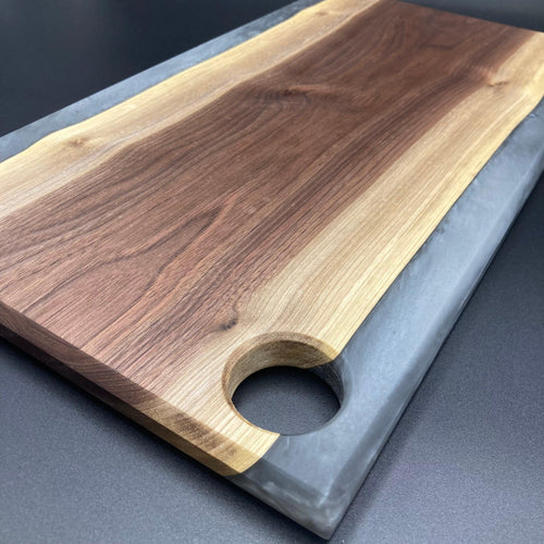 Black Walnut and Resin Cast Charcuterie Board - Visions of Appalachia 